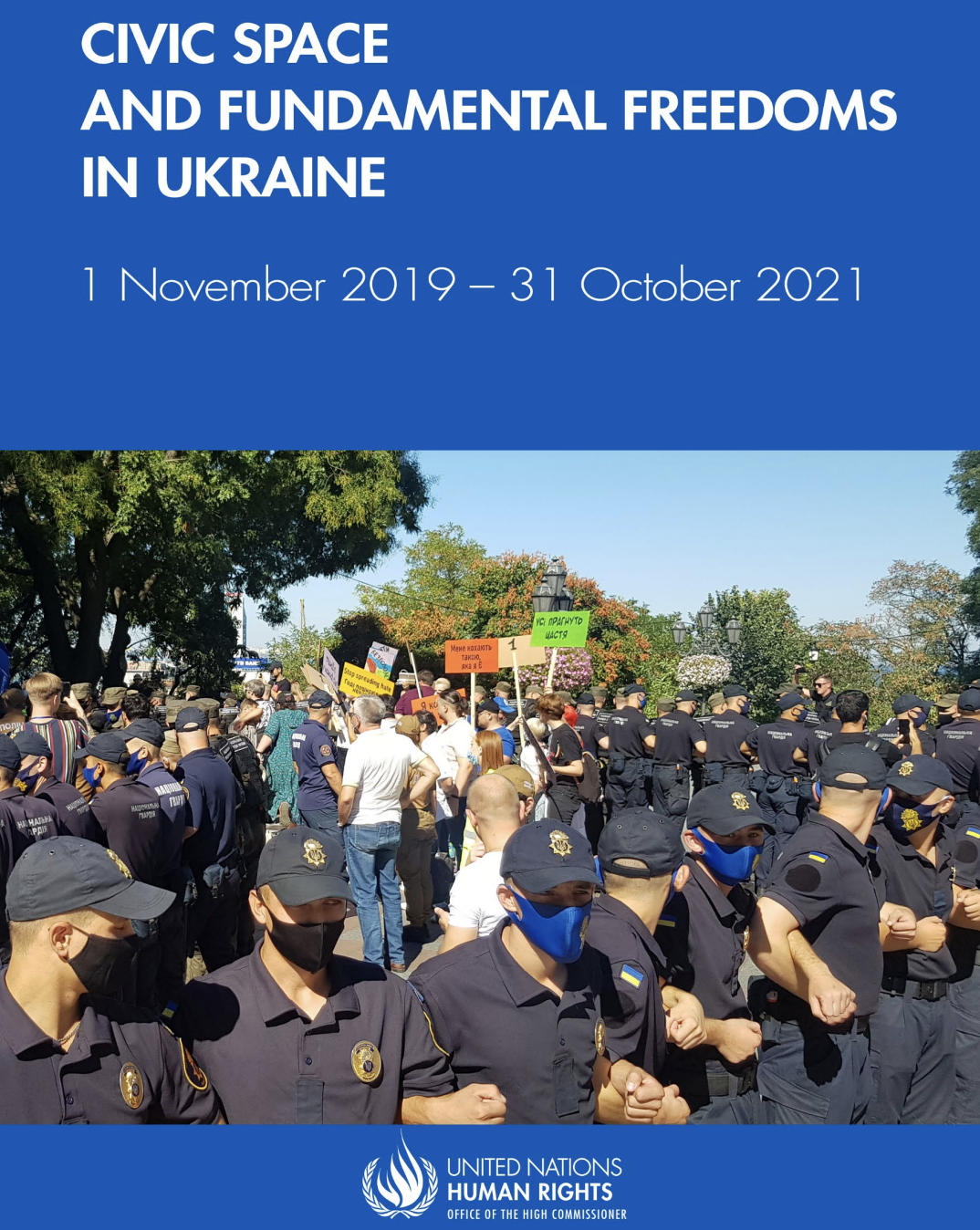 Civic space and fundamental freedoms in Ukraine