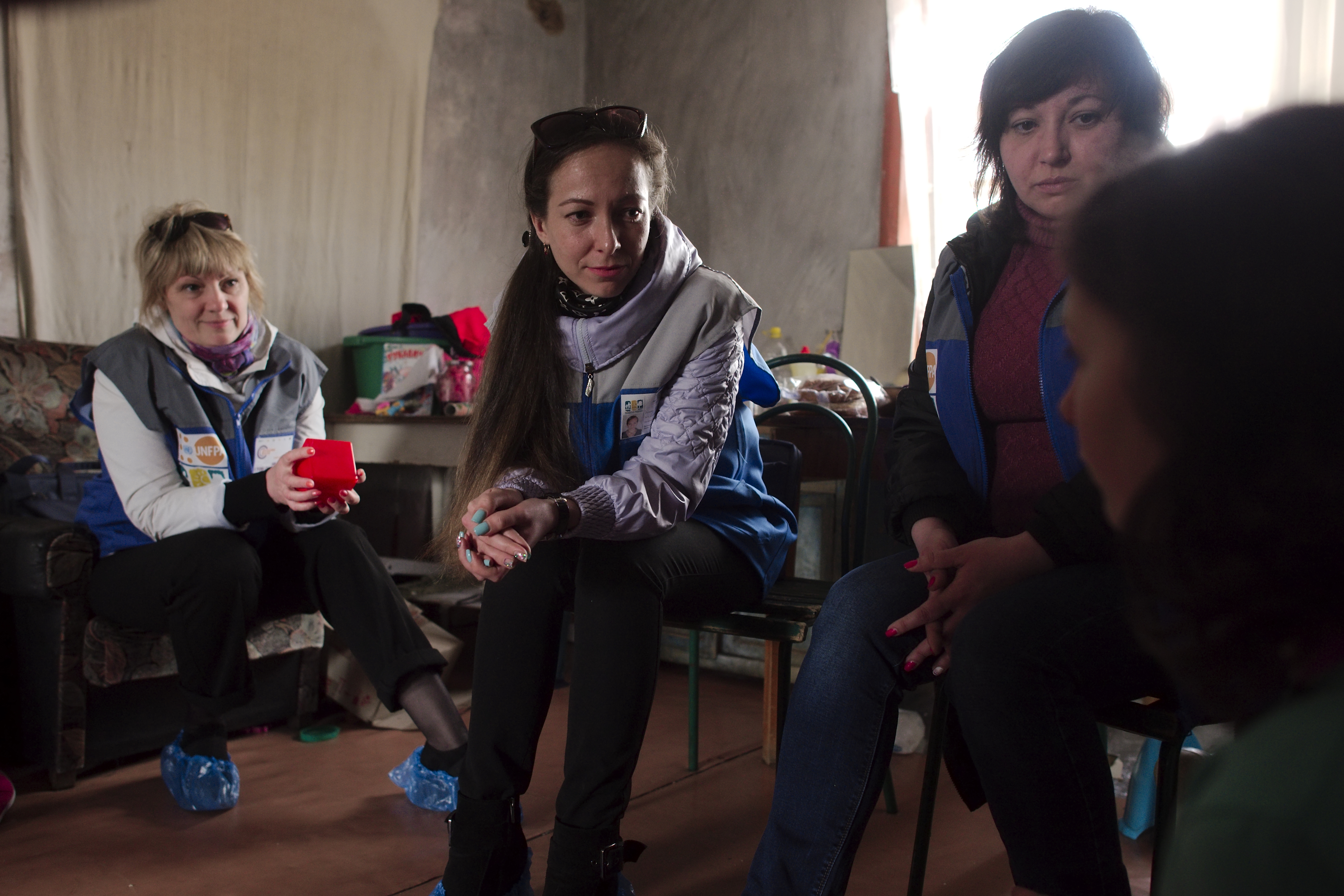 UNFPA will provide social and psychological services to gender-based violence survivors in 12 regions of Ukraine