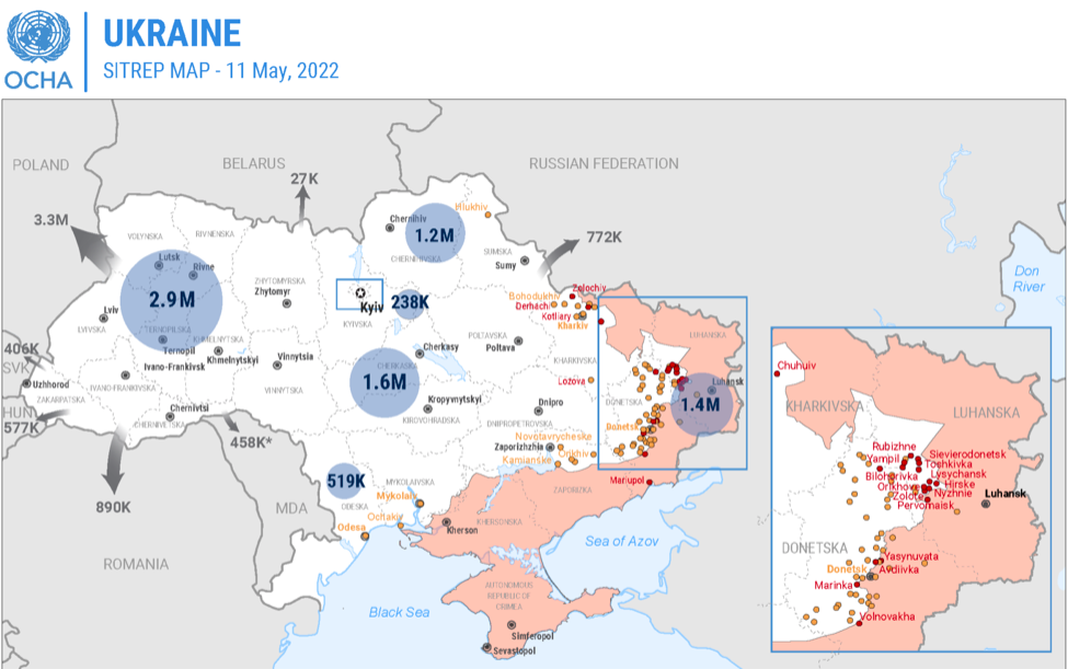 UKRAINE Situation Report - 11 May 2022