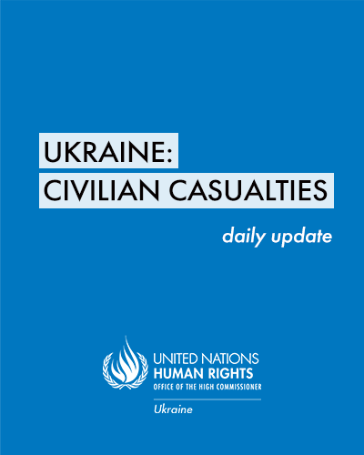 Ukraine: Civilian casualties as of 1 May 2022