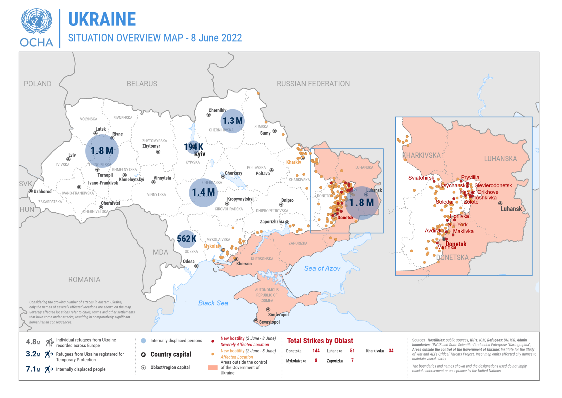 Ukraine situation Report - 8 June 2022