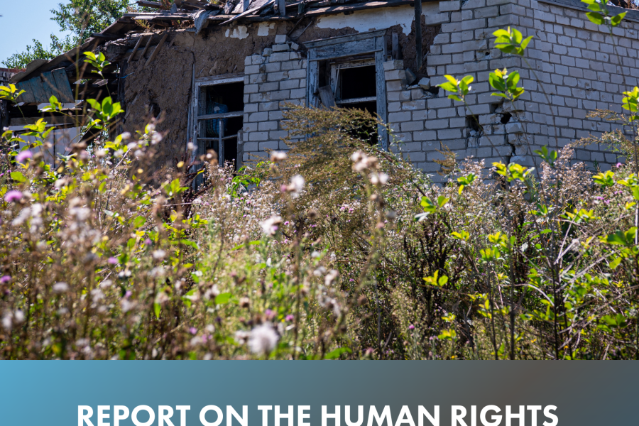 REPORT ON THE HUMAN RIGHTS SITUATION IN UKRAINE: 1 February To 31 July ...