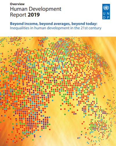 Human Development Report cover