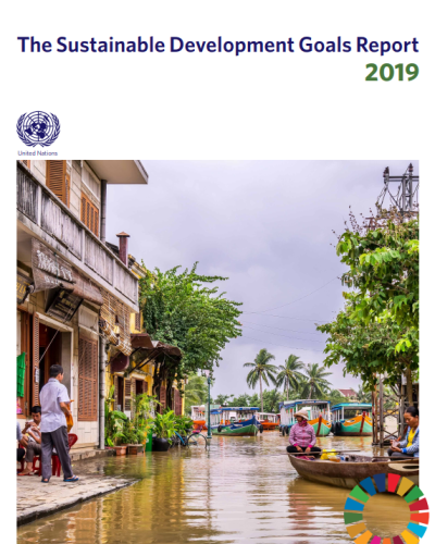 Sustainable Development Report 2019 cover