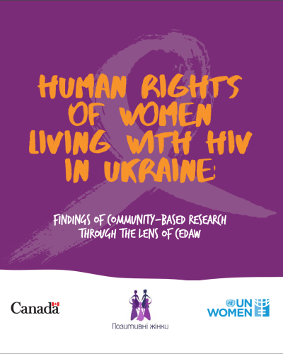 Extreem stromen majoor Human Rights of Women Living with HIV in Ukraine: Results of  Community-Based Research Through the Lens of CEDAW | United Nations in  Ukraine